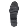 Черные кожаные полуботинки без шнуровки
