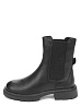 Черные зимние ботинки из кожи Respect