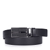 Черный кожаный ремень Black Tortoise