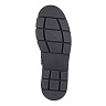 Черные ботинки из кожи с тиснением под рептилию