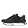 Черные кроссовки из кожи и экокожи Rieker Sport