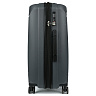 Серый универсальный чемодан из полипропилена