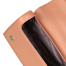 Розовая сумка мессенждер из экокожи с дополнительным кошельком
