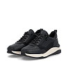 Черные кроссовки из кожи Rieker Sport