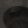 Шляпа слауч женская чёрная