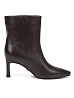 Коричневые ботильоны из кожи RESPECT PREMIUM