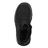 Черные утепленные ботинки из текстиля