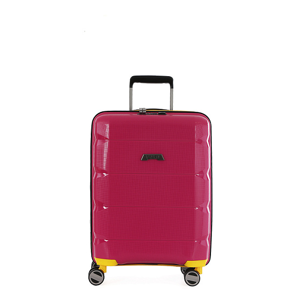 Пурпурный компактный чемодан из полипропилена