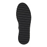Черные ботинки из кожи на шнуровке на подкладке из натуральной шерсти на рифленой подошве
