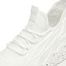 Белые кроссовки кроссовки из текстиля