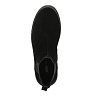 Черные ботинки челси из велюра на подкладке из текстиля на спортивной подошве