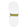 Желто-белые кроссовки на утолщенной подошве
