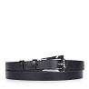 Черный кожаный ремень Black Tortoise