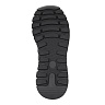 Черные кроссовки из кожи на подкладке из натуральной шерсти