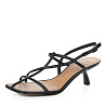 Черные босоножки из кожи CorsoComo