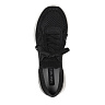 Черные кроссовки из экокожи