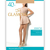 Размер 2, колготки Glamour Edera 40 den, лёгкий загар Glamour