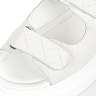 Белые сандалии из композиционной кожи на подкладке из экокожи