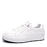 Белые кеды из гладкой кожи CorsoComo