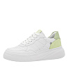 Белые кеды из кожи и экокожи Rieker Sport