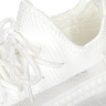 Белые кроссовки из текстиля на подкладке из текстиля