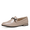 Бежевые лоферы из экокожи Nine West