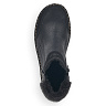 Черные комфортные ботинки из экокожи
