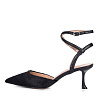 Черные босоножки из велюра CorsoComo