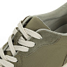 Зеленые кроссовки из текстиля и гидрофобного велюра