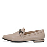 Бежевые лоферы из экокожи Nine West