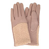 Размер M, бежевые перчатки