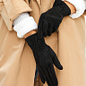 Перчатки женские чёрные