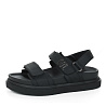 Черные сандалии из кожи CorsoComo
