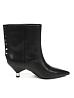 Черные ботильоны из кожи RESPECT PREMIUM