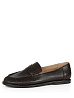 Коричневые лоферы из кожи Respect