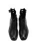 Черные ботинки из кожи Respect