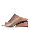 Бронзовые сабо из кожи CorsoComo