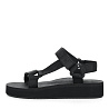 Черные сандалии из текстиля на подкладке из текстиля Nine West