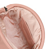 Розовая сумка из экокожи