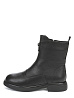 Черные зимние ботинки из кожи Respect