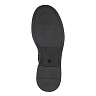 Черные ботинки из кожи на подкладке из текстиля на квадратном каблуке