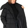 Пальто женское зимнее чёрное