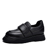 Черные лоферы из гладкой кожи CorsoComo