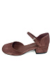 Розовые туфли  из велюра CorsoComo