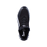 Черные утепленные ботинки хайкеры из экокожи на рифленой подошве
