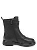Черные зимние ботинки из кожи Respect