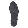 Черные ботинки из кожи без шнуровки