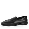 Черные лоферы из гладкой кожи CorsoComo