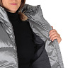 Куртка женская зимняя серебро