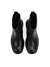 Черные ботинки из кожи Respect